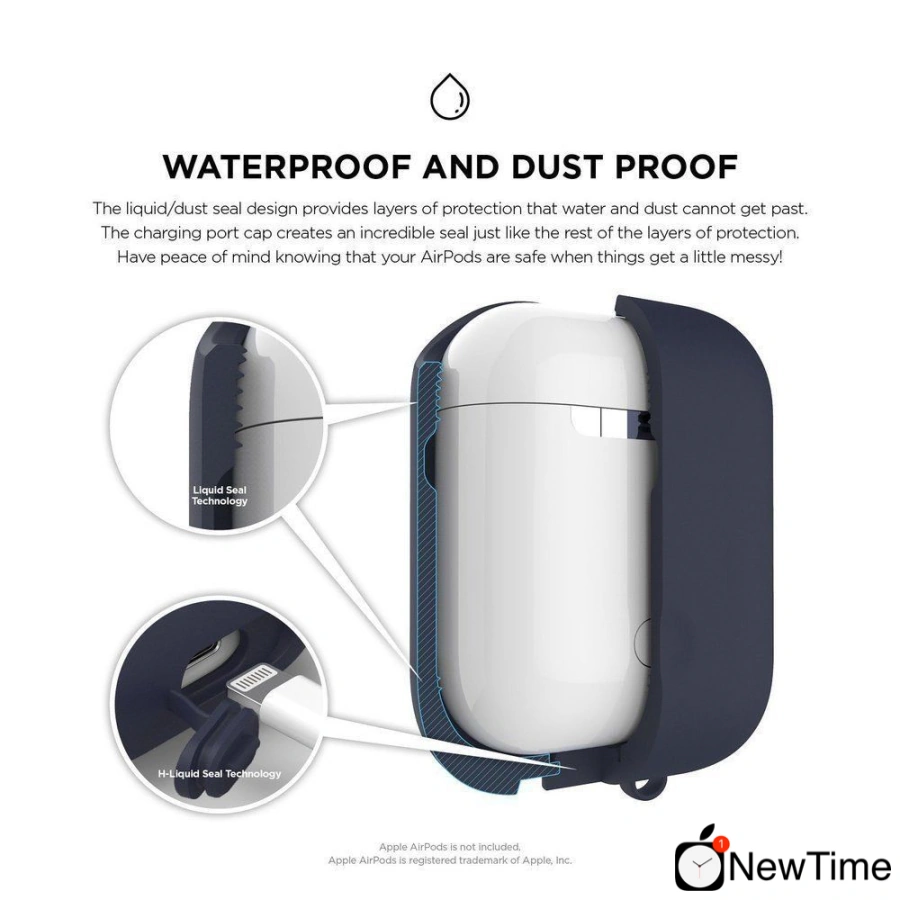 Elago Waterproof Case Jean Indigo for Airpods (EAPWF-BA-JIN) 